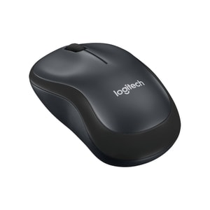 Logitech M220 Mouse - Radio Frequency - USB - Optical - 3 Button(s) - Black - Wireless - 1000 dpi - Scroll Wheel