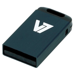 V7 Nano VU232GCR-BLK-2E 32 GB USB 2.0 Flash-Laufwerk - Schwarz - 15 MB/s Read Speed - 4 MB/s Write Speed