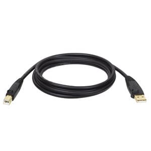 Tripp Lite by Eaton 15ft USB 2.0 Hi-Speed A/B Device Cable Shielded Male / Male - Type A Male - Type B Male USB - 15ft