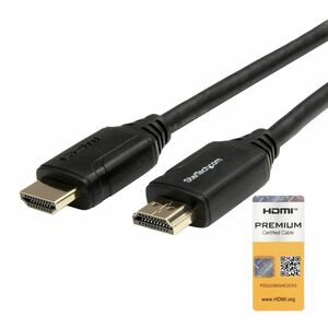 StarTech.com 1,8m (6 ft.) Premium High Speed HDMI Cable with Ethernet - 4K 60Hz - Premium Certified HDMI Cable - HDMI 2.0 