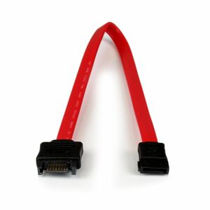 StarTech.com 30 cm SATA Datentransferkabel - 1 Stück - Cable for Speicherausrüstung - Verlängerungskabel - Rot