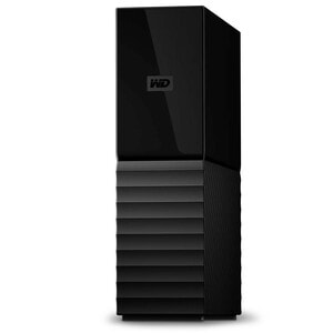 Disco rigido Desktop WD My Book WDBBGB0080HBK - Esterno - 8 TB - Nero - USB 3.0 - 256-bit Standard crittografia - 2 Anno/i