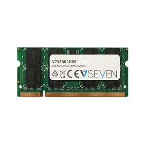 V7 V753002GBS RAM Module for Notebook - 2 GB - DDR2-667/PC2-5300 DDR2 SDRAM - 667 MHz Dual-rank Memory - CL5 - 1.80 V - No