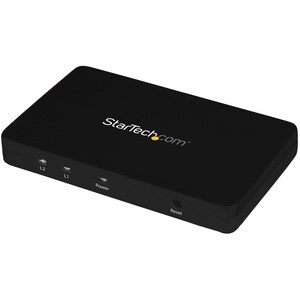 StarTech.com Signalverteiler - bis 30 Hz - 3840 × 2160 - 1 x HDMI Ein - 2 x HDMI Aus