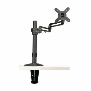 Tripp Lite series DDR1327SFC Clamp Mount for Flat Panel Display - Black - 1 Display(s) Supported - 13" (33.02 cm) to 27" (