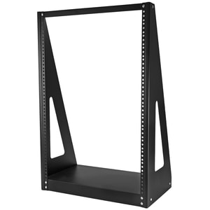 StarTech.com 2-Post 16U Heavy-Duty Desktop Server Rack, Small Open Frame 19in Network Rack for Home/Office IT Equipment, T