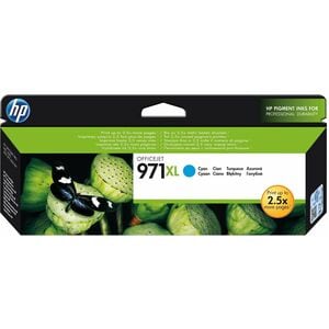 HP 971XL Hoch Kapazität Tintenstrahl Tintenpatrone - Cyan - Originaler Pack