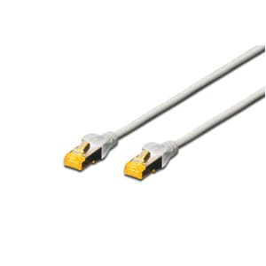 DIGITUS Professional 50 cm Category 6a Network Cable for Network Device - First End: 1 x RJ-45 Network - Male - Second End