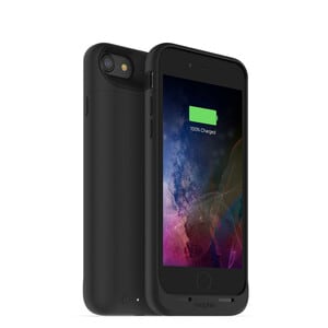 Mophie juice pack air Smartphone Case - For Apple iPhone SE, iPhone SE 2, iPhone 7, iPhone 8 Smartphone - Black - Rubberiz