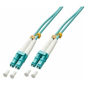 LINDY 15 m Glasfaser Netzwerkkabel - Cable for Netzwerkgerät - Patchkabel - 50/125 µm