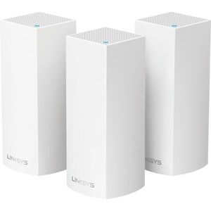 Linksys Velop Wi-Fi 5 IEEE 802.11ac Ethernet Wireless Router - 2.40 GHz ISM Band - 5 GHz UNII Band - 6 x Antenna(6 x Inter