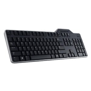 Dell KB813 Keyboard - Cable Connectivity - USB Interface - English (UK), Irish - QWERTY Layout - Black - Computer - PC