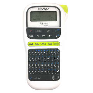 Brother P-touch PT-H110 Electronic Label Maker - Thermal Transfer - 20 mm/s Mono - 3 Fonts - 3 Font Size - 8 Text Style - 