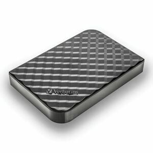 Verbatim Store 'n' Go 4 TB Portable Hard Drive - External - Diamond Black - USB 3.0 - 5400rpm - 1 Each