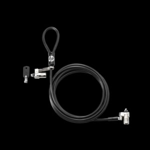 HP Nano 1AJ39AA Cable Lock For Notebook, Tablet - 1.83 m Cable - Keyed Lock - Vinyl, Galvanized Steel, Zinc Alloy - For No