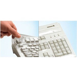 CHERRY WetEx Protective Film - Supports Keyboard - Rectangular - Diesel Resistant, Halogen-free, Latex-free, Acid Resistan