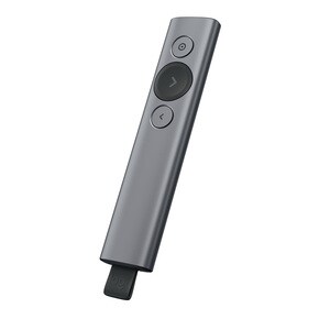 Logitech Spotlight Kabellos Universalfernbedienung - für Notebook, PC - Bluetooth - 30 m Operating Distance - Lithium-Poly