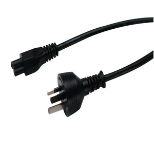 LEGEND Standard Power Cord - 2 m - Australia - Australia Power / C5 Cloverleaf - 230 V AC / 2.50 A - Black