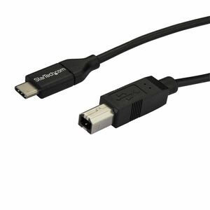 StarTech.com USB-C auf USB-B Kabel - St/St - 2m - USB 2.0 - USB Typ C Druckerkabel - USB 2.0 Typ-C zu Typ-B Kabel - Cable 