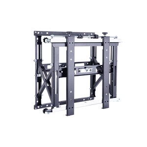 ITB - Staffa a muro Push&Pull rinforzata vesa 400×400, per monitor da 62" a 95", portata 80Kg.