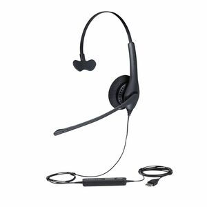 Jabra BIZ 1500 Com fios Headset Mono Fone de ouvido - Preto - Monaural - Supra-aural - 32 Ohm - 20 Hz para 6,80 kHz - 230 