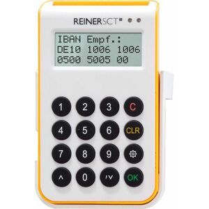 Reinersct cyberJack Contact Smart Card Reader - White, Yellow - CableUSB 2.0 Type B