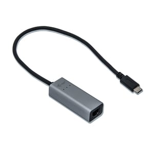 i-tec Gigabit Ethernet Card for Computer, Notebook, Tablet - 10/100/1000Base-T - Portable - Space Gray - USB 3.1 Type C - 