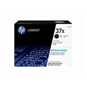 HP 37X Original High Yield Laser Toner Cartridge - Black Pack - 25000 Pages