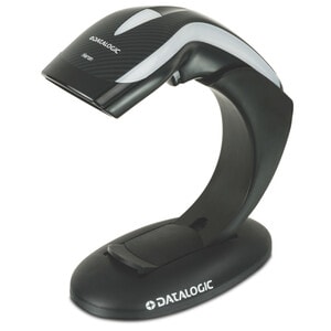 Datalogic Heron HD3130 Handheld Barcode Scanner Kit - Cable Connectivity - Black - 270 scan/s - 1D - CCD - USB
