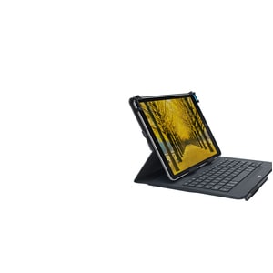 Logitech Universal Folio Keyboard/Cover Case (Folio) for 25.4 cm (10") Apple iPad Air 2, iPad Air, iPad 2, iPad (3rd Gener