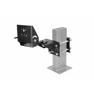 Gamber-Johnson Vehicle Mount - Black - Height Adjustable - 75 x 75 - VESA Mount Compatible - Steel