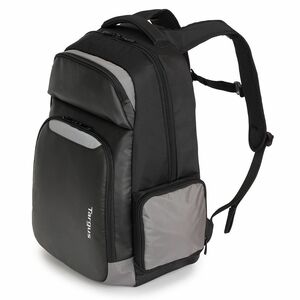 Targus Education TED011EU Carrying Case (Backpack) for 39.6 cm (15.6") Notebook - Black/Grey - Faux Leather Polyurethane, 
