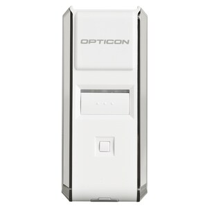 Opticon OPN-3002i Handheld Barcode Scanner - Wireless Connectivity - White - USB Cable Included - 1D, 2D - CMOS - Bluetooth