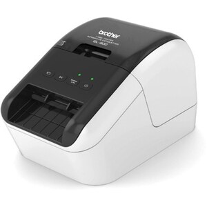 Brother QL800 Direct Thermal Printer - Two-color - Label Print - USB - 1.6 lps Mono - 300 x 600 dpi - 61.98 mm Width - For
