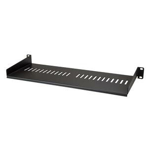 StarTech.com CABSHELF1U7V. Typ: Regalboden, Gehäusematerial: Stahl, Produktfarbe: Schwarz. Menge pro Packung: 1 Stück(e). 
