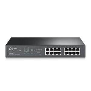 TP-Link TL-SG1016PE 16 Anschlüsse Verwaltbar Ethernet-Switch - Gigabit-Ethernet - 10/100/1000Base-T - 2 Unterstützte Netzw