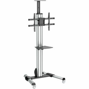 StarTech.com Carrello TV per Schermo da 32" a 70" - Regolazione Altezza One-Touch - Carrello Mobile per TV - VESA - 1 Ripi