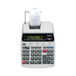 Canon MP120-MG-ES II Printing Calculator - Ribbon - 2 lpm - Calendar, Currency Converter, Decimal Point Selector Switch, S