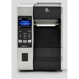 Zebra ZT610 Industrial Direct Thermal/Thermal Transfer Printer - Monochrome - RFID Label Print - Gigabit Ethernet - USB - 