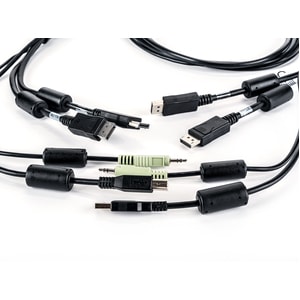 Vertiv AVOCENT 1.83 m KVM Cable - Cable for Keyboard/Mouse, KVM Switch - First End: 2 x 20-pin DisplayPort Digital Audio/V