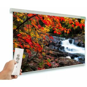 Schermo di proiezione SOPAR Amalfi - 299,7 cm (118") - Elettrico - 4:3 - Cloruro di polivinile (PVC) - 180 cm (70,9") Alte