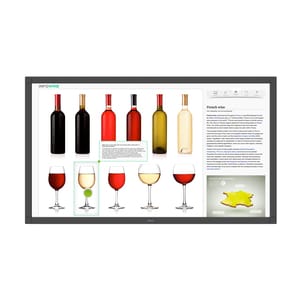 NEC Display MultiSync V484-T 1219.20 mm LCD Digital Signage Display - Touchscreen - 1920 x 1080 - Edge LED - 440 cd/m² - 1