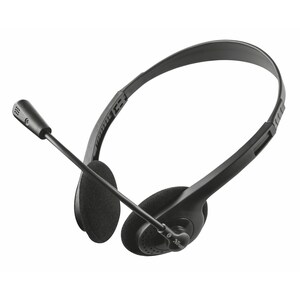 Trust Primo Wired Over-the-head Stereo Headset - Binaural - Supra-aural - 32 Ohm - 70 Hz to 20 kHz - 180 cm Cable - Mini-p