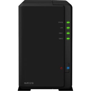 NVR1218 2 BAY 12 CH 1.0 GHZ DC 1X HDMI 1X E-SATA 4 XCAM LIC