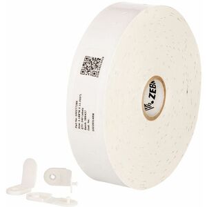 Zebra Z-Band Medical Label - 30.16 mm Width x 177.80 mm Length - Direct Thermal - White - Polypropylene - 4 Cartridge