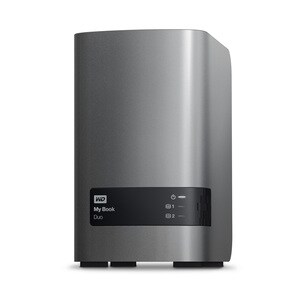 WD My Book Duo WDBFBE0160JBK-EESN 2 x Gesamtzahl Einschübe DAS-Speichersystem - 16 TB HDD Desktop - 20 TB Supported HDD Ca