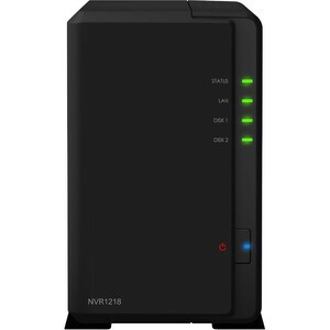 Synology 12 Channel Wired Video Surveillance Station - Network Video Recorder - HDMI