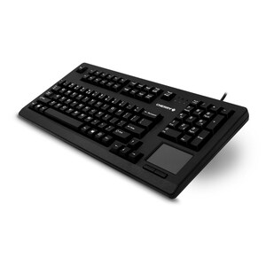 CHERRY Tastatur - Kabel Konnektivität - USB Schnittstelle - TouchPad - Englisch (US) - Schwarz - Mechanisch Schlüsselschal