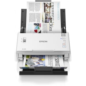 Epson DS-410 Sheetfed Scanner - 600 dpi Optical - 48-bit Color - 16-bit Grayscale - 26 ppm (Mono) - 26 ppm (Color) - Duple