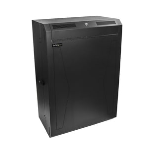 StarTech.com 8U 19" Vertical Wall Mount Server Rack Cabinet Enclosure - Low Profile (15") - 30" Deep Locking w/2U for Netw